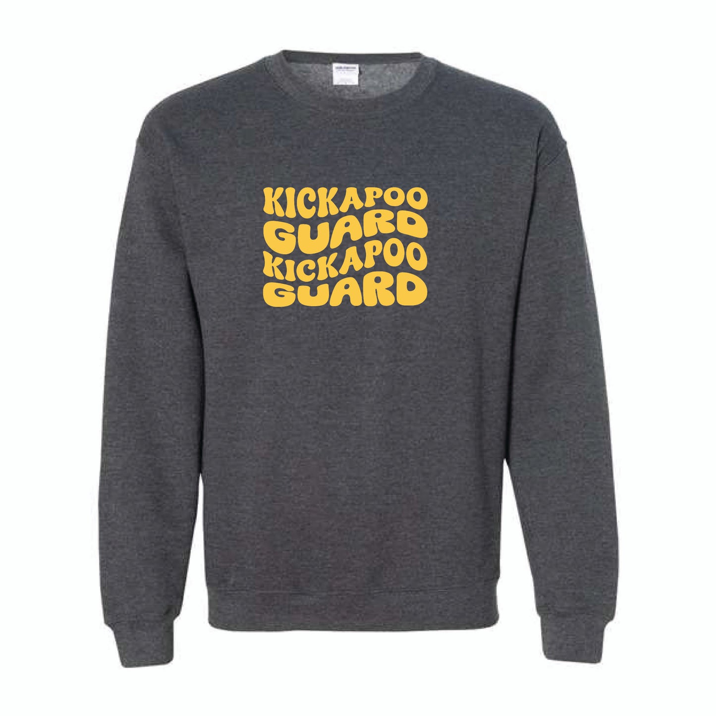 Kickapoo Guard - Gildan Heavy Blend Crewneck Sweatshirt 18000