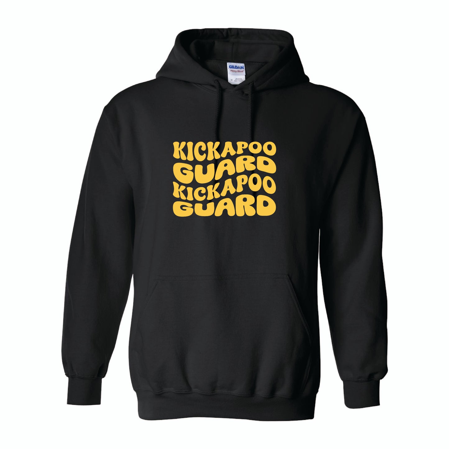 Kickapoo Guard - Gildan Heavy Blend Hooded Sweatshirt 18500