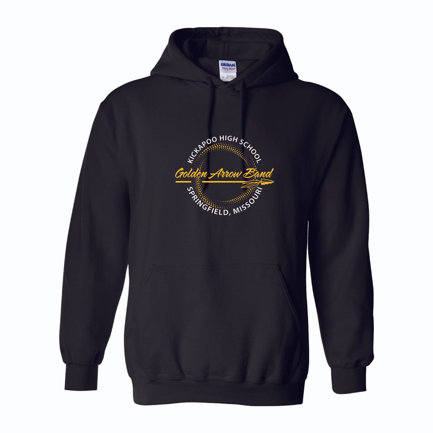 GAB Round - Gildan Heavy Blend Hooded Sweatshirt 18500