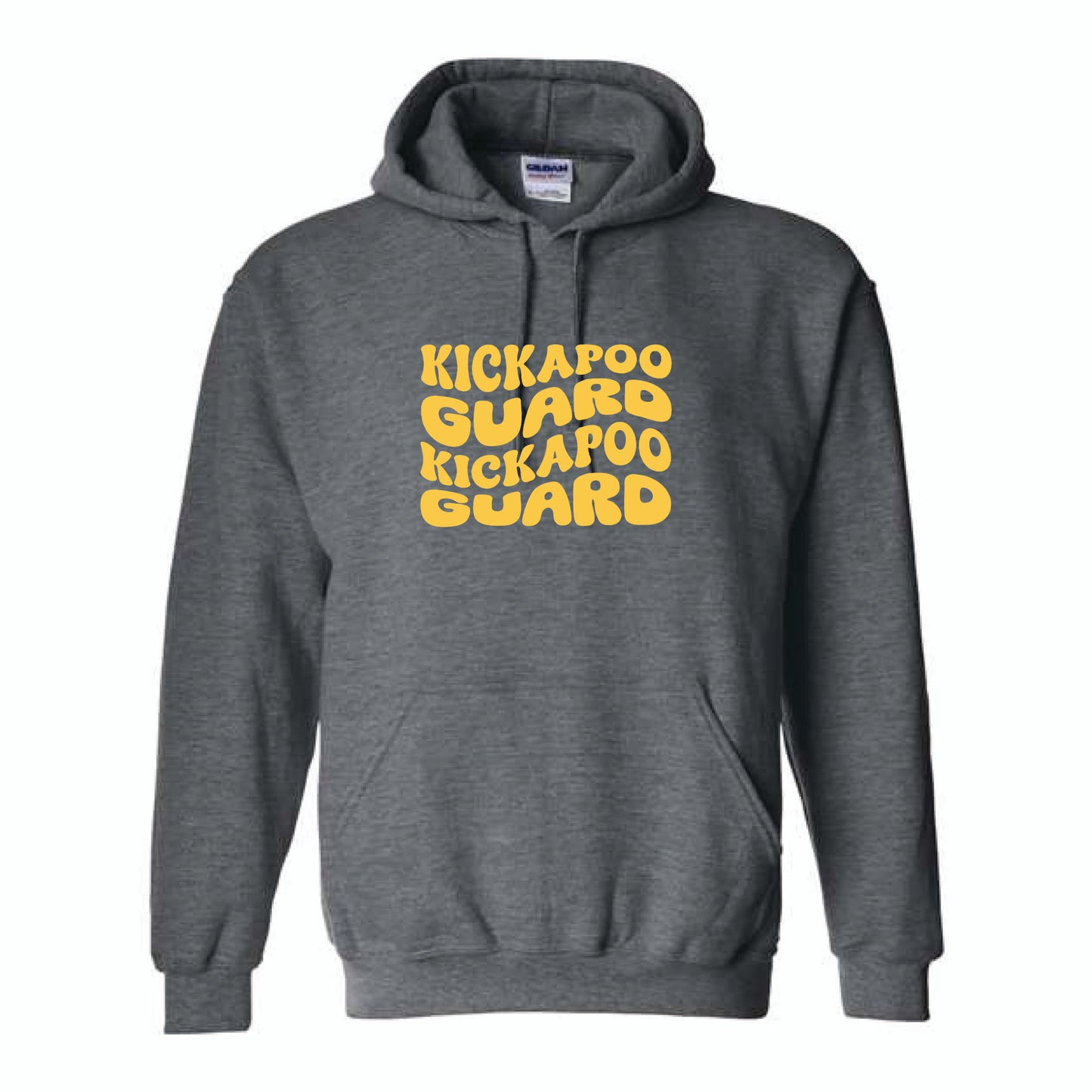 Kickapoo Guard - Gildan Heavy Blend Hooded Sweatshirt 18500