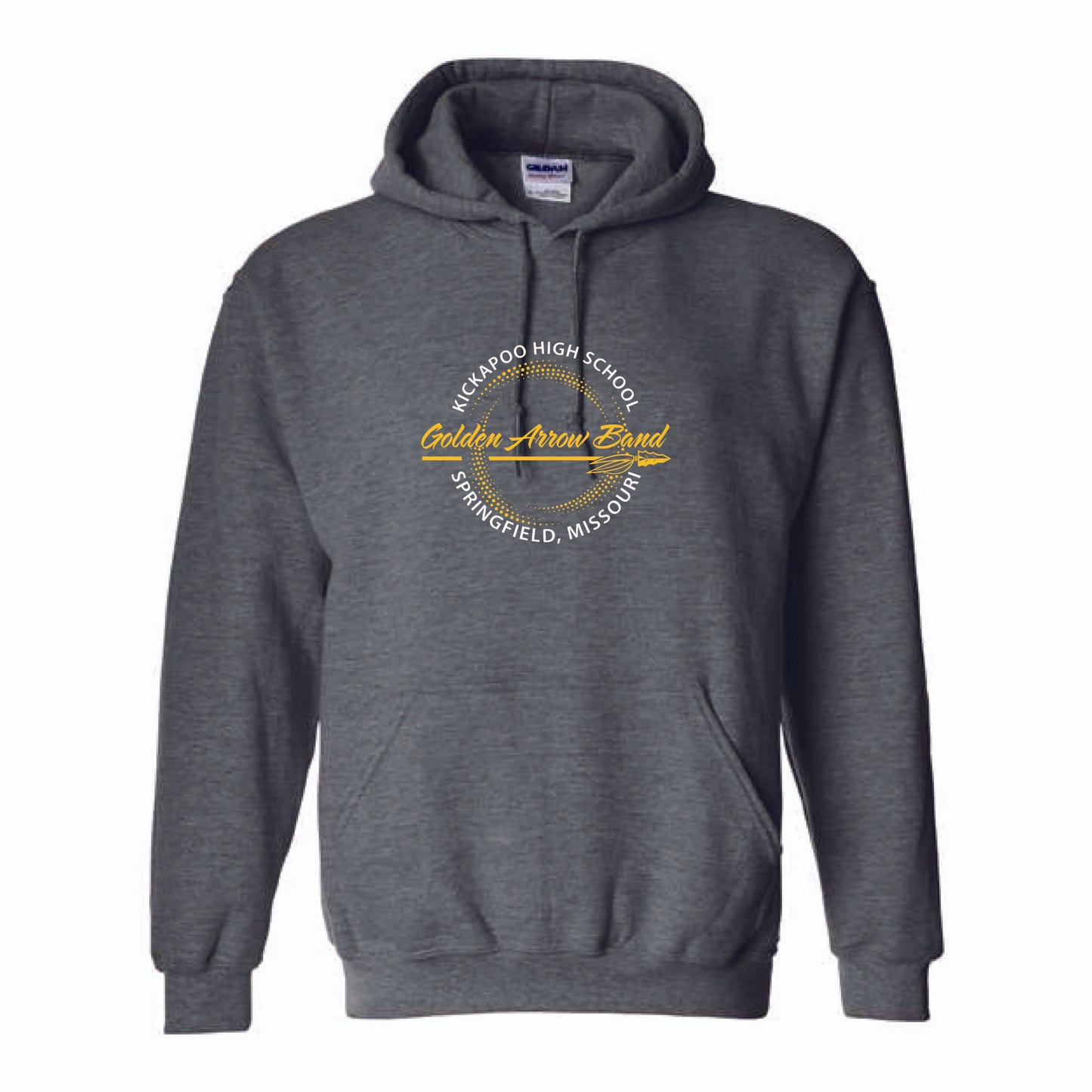 GAB Round - Gildan Heavy Blend Hooded Sweatshirt 18500