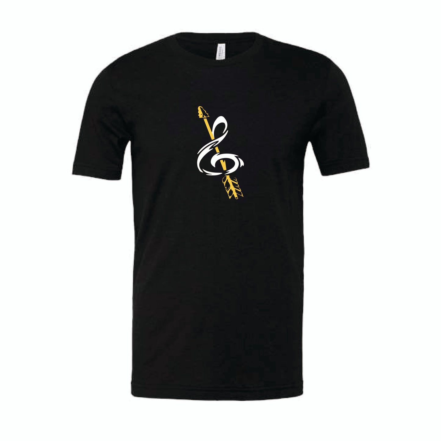 Treble Clef - Bella Canvas 3001 CVC