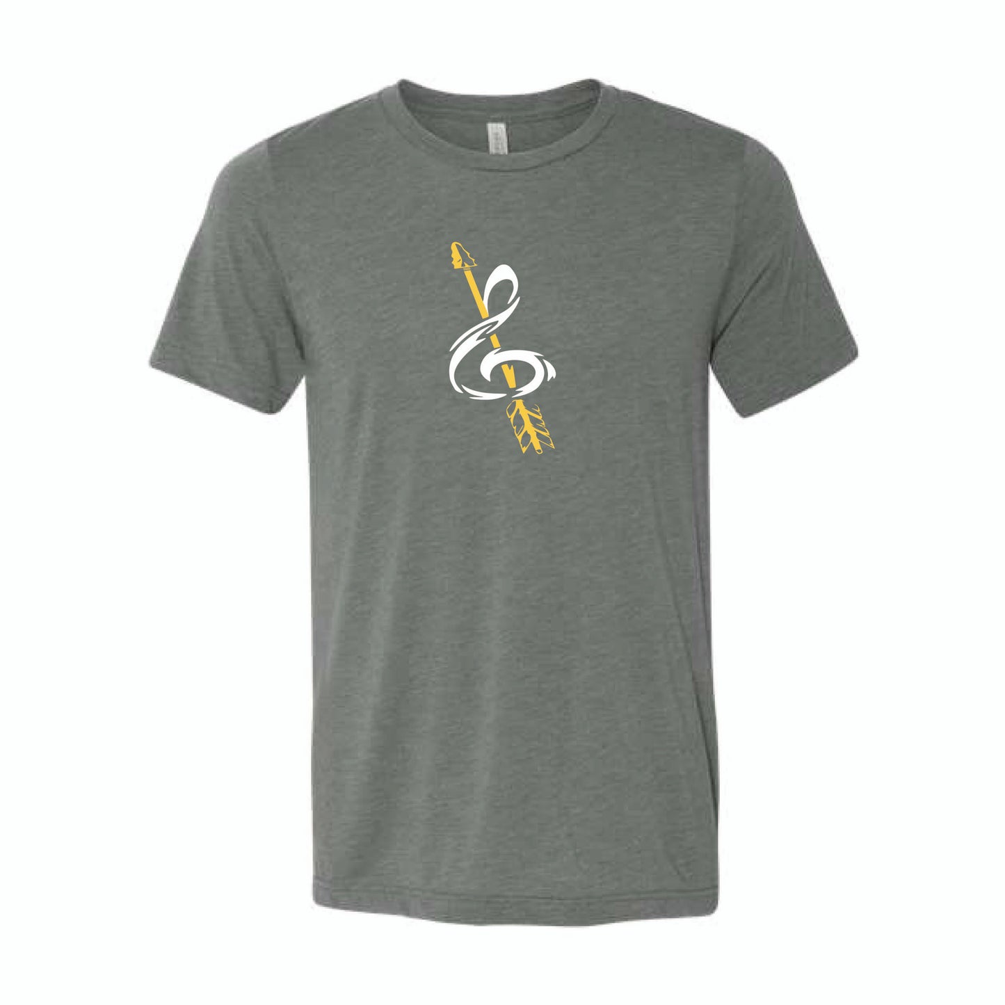Treble Clef - Bella Canvas 3001 CVC