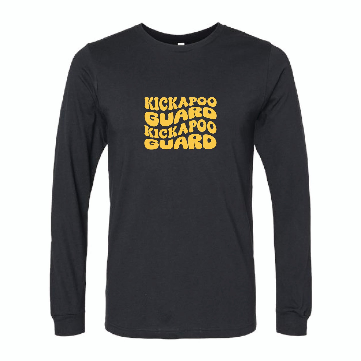 Kickapoo Guard - Bella Canvas Unisex Jersey Long Sleeve Tee 3501