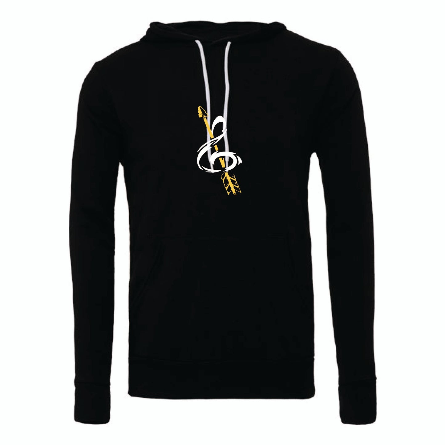 Treble Clef - Bella Canvas Unisex Hoodie Sweatshirt 3719