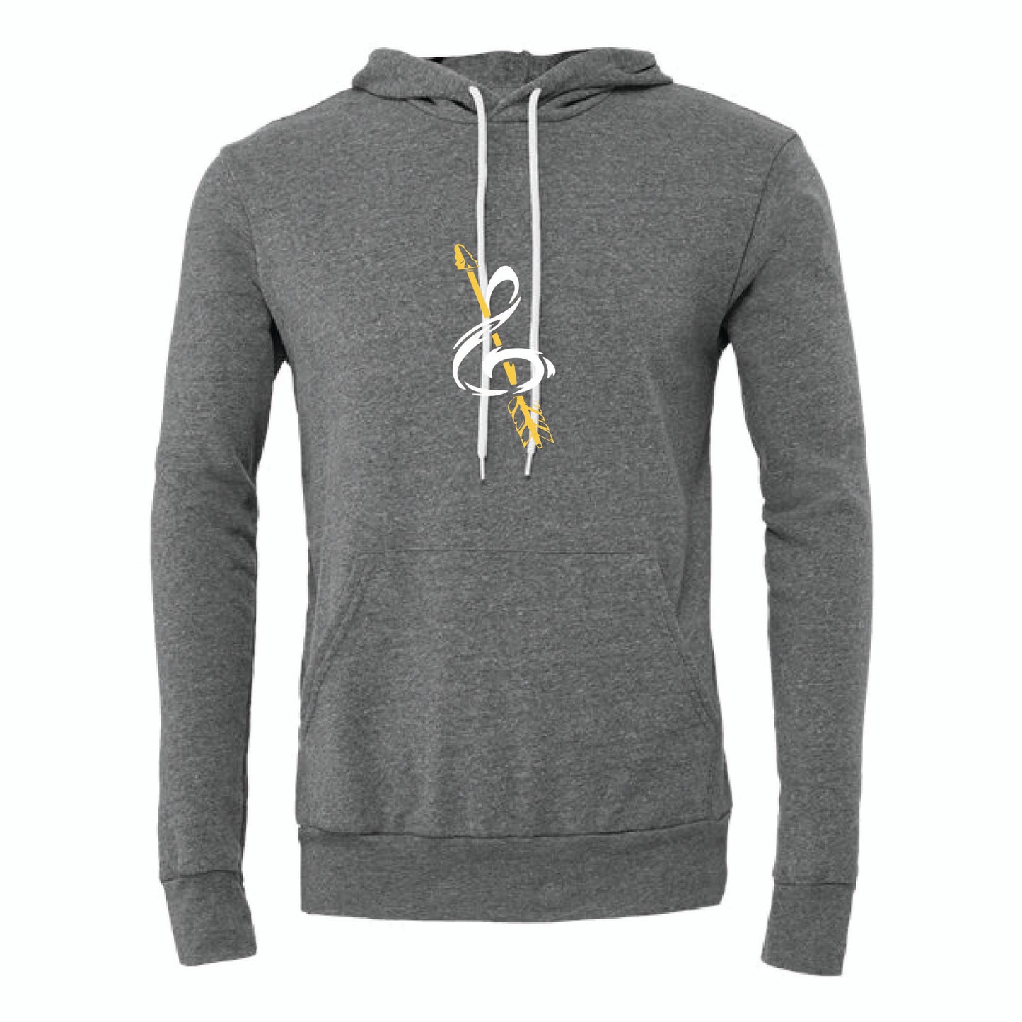 Treble Clef - Bella Canvas Unisex Hoodie Sweatshirt 3719