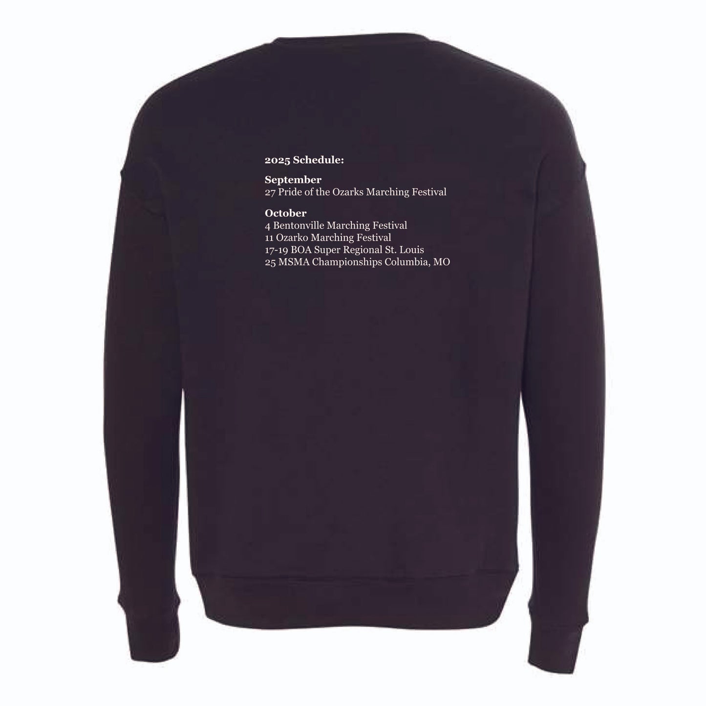 Kickapoo Guard - Bella Canvas Unisex Drop Shoulder Crewneck Sweatshirt 3945