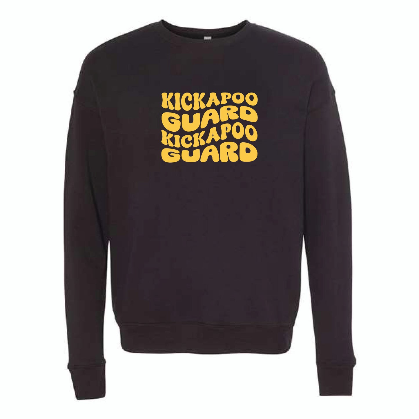 Kickapoo Guard - Bella Canvas Unisex Drop Shoulder Crewneck Sweatshirt 3945