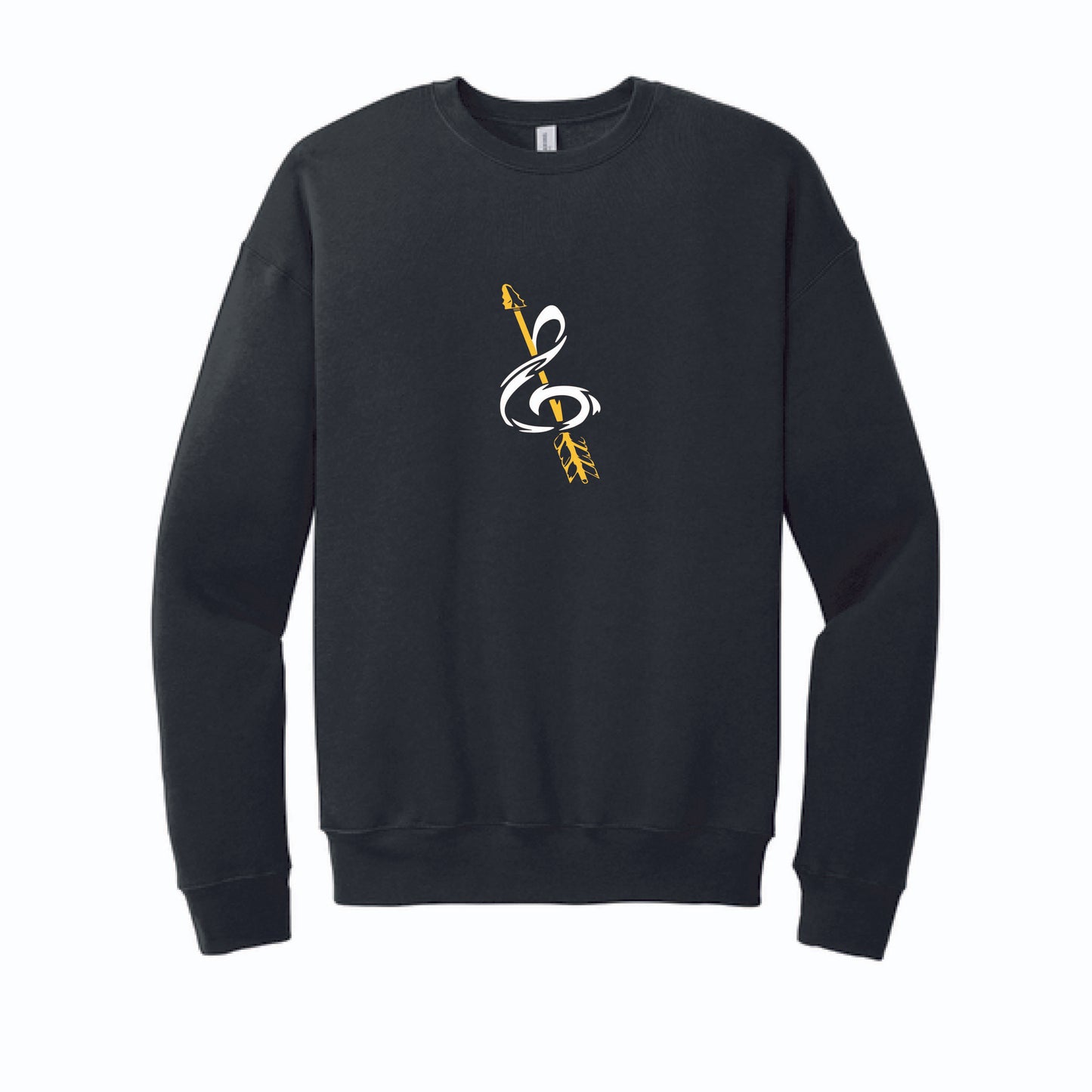 Treble Clef - Bella Canvas Unisex Drop Shoulder Crewneck Sweatshirt 3945