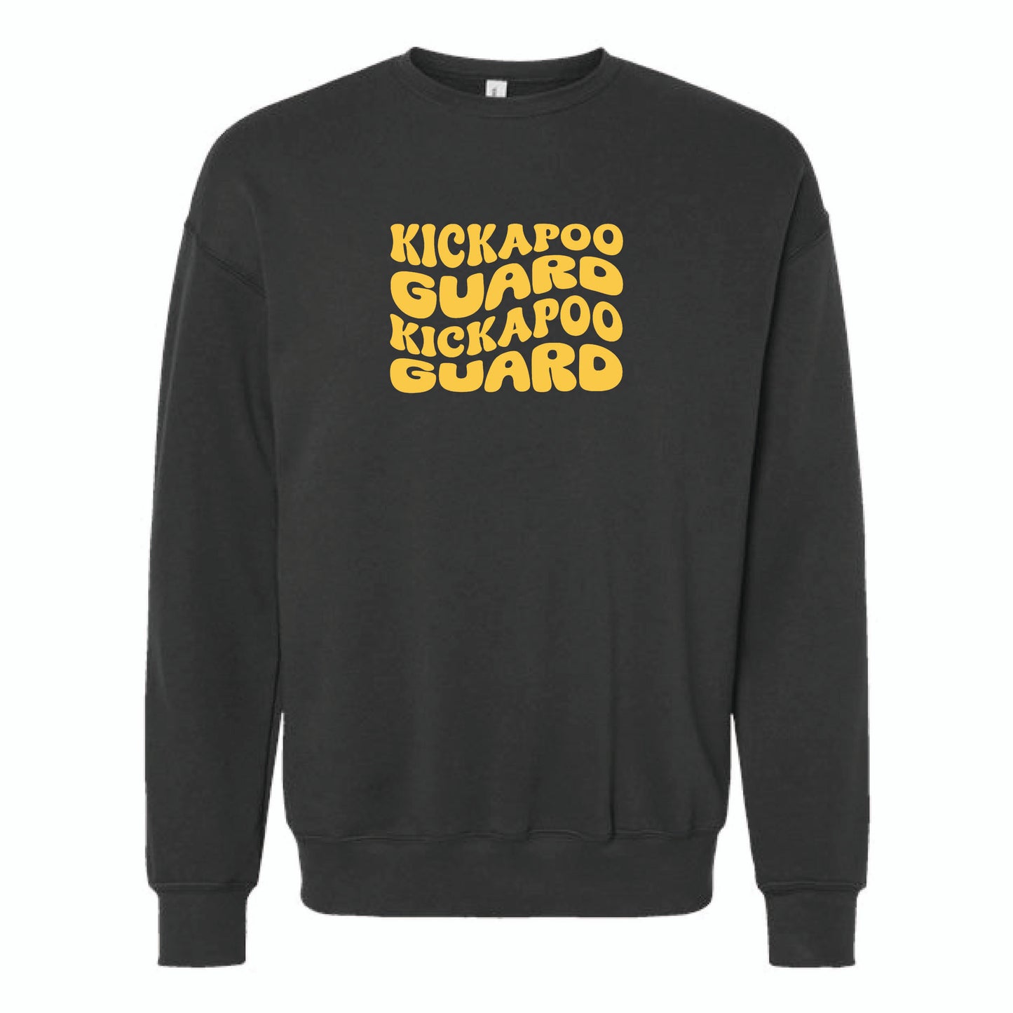 Kickapoo Guard - Bella Canvas Unisex Drop Shoulder Crewneck Sweatshirt 3945