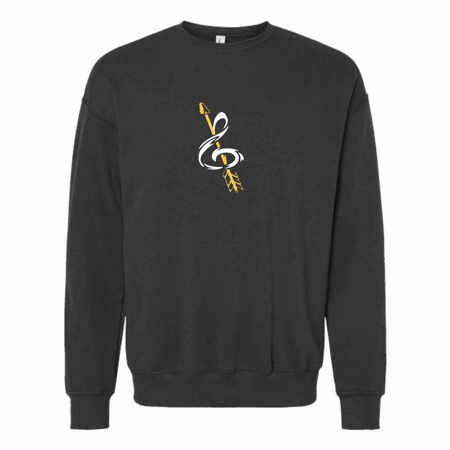 Treble Clef - Bella Canvas Unisex Drop Shoulder Crewneck Sweatshirt 3945