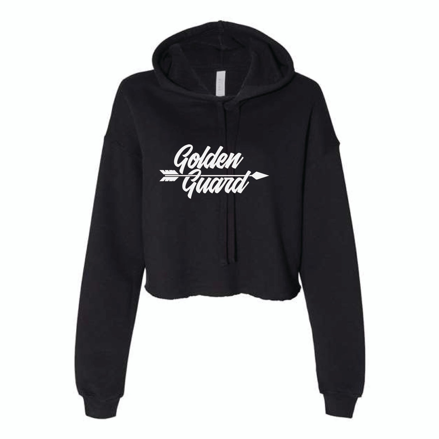 Golden Guard - Bella Canvas Women's Crop Fleece Hoodie Sweatshirt - 7502
