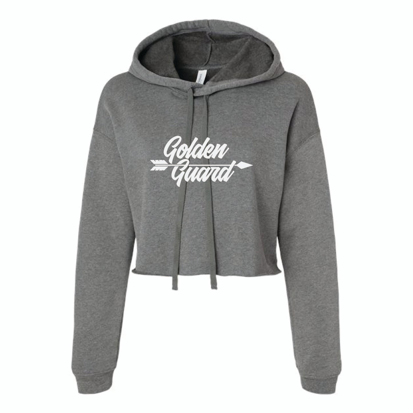 Golden Guard - Bella Canvas Women's Crop Fleece Hoodie Sweatshirt - 7502