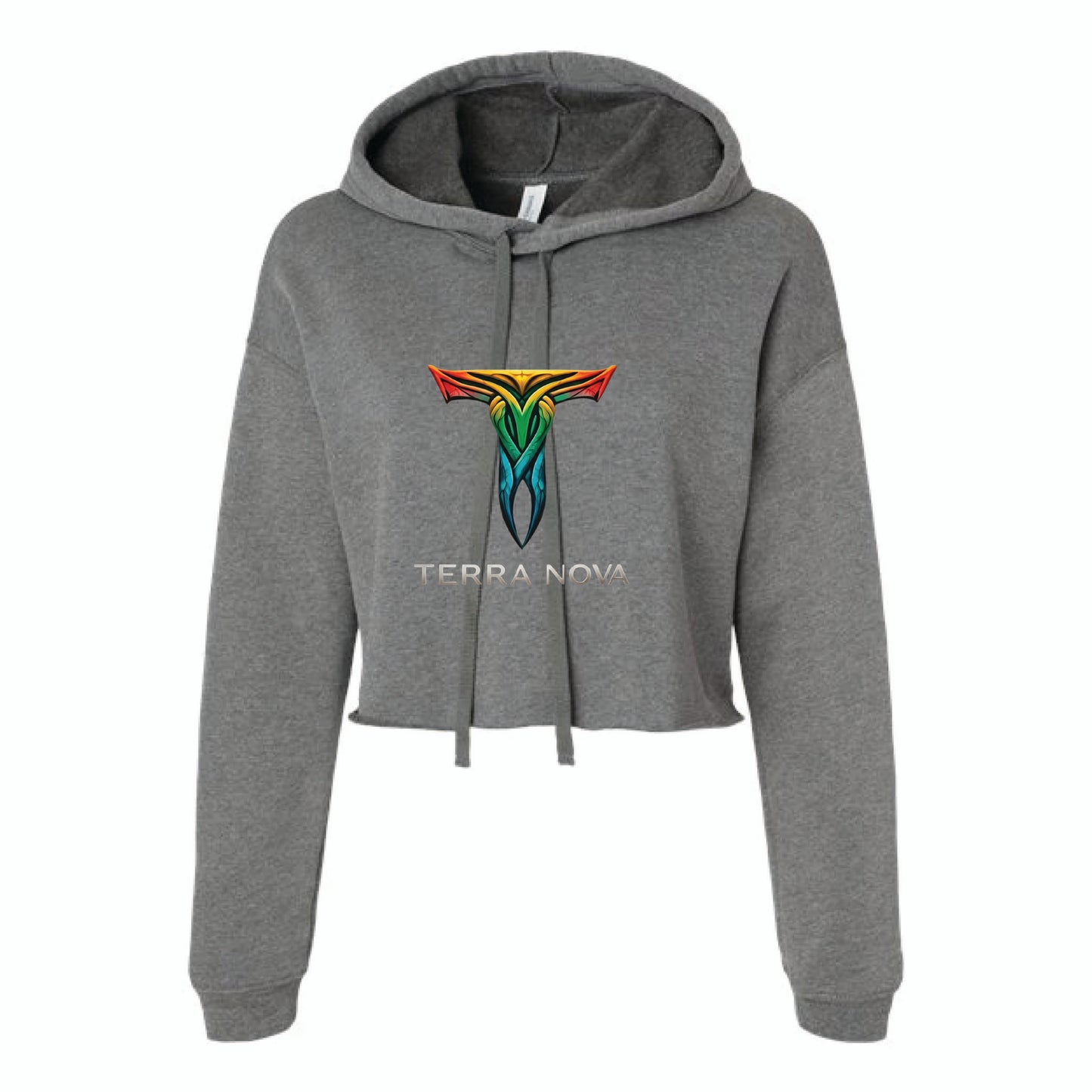 Terra Nova - Bella Canvas Women's Crop Fleece Hoodie Sweatshirt - 7502