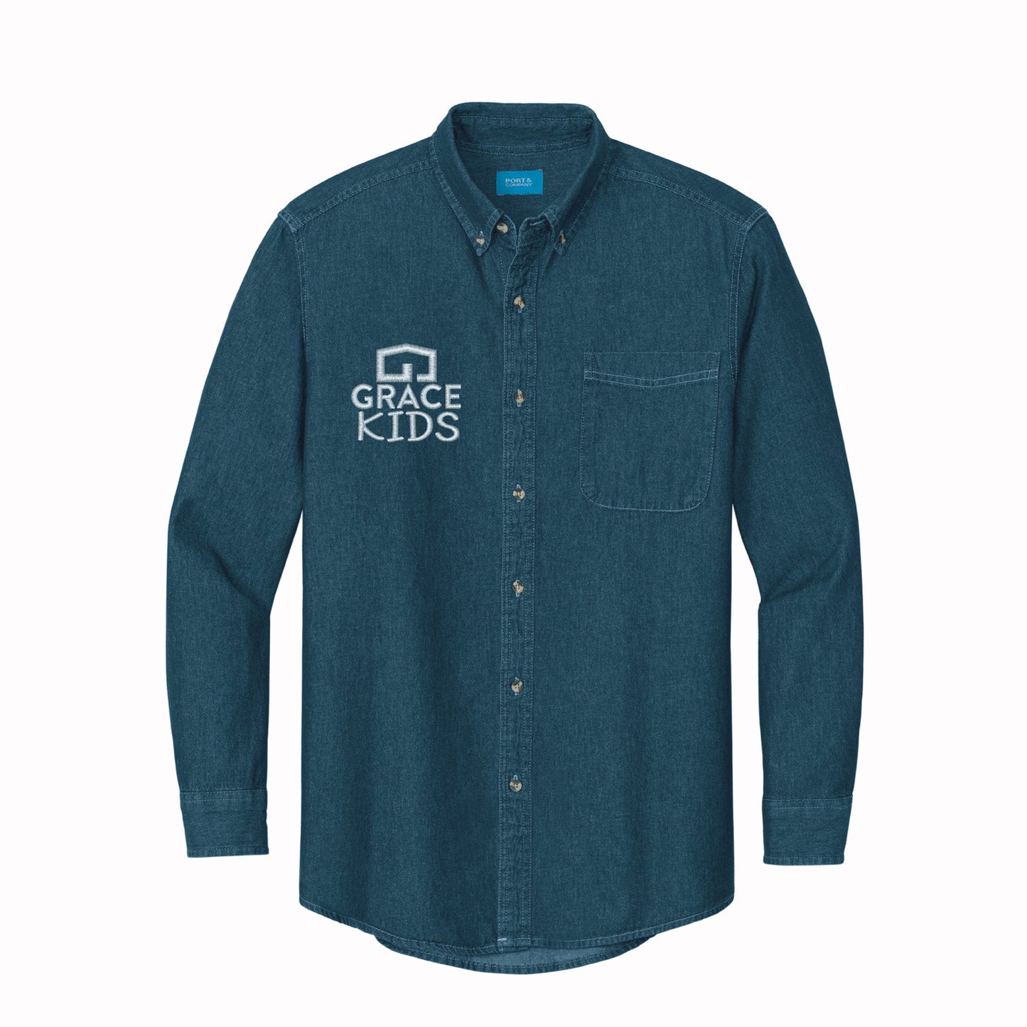 Grace Kids - Men's Button Up Shirt (2 color options)