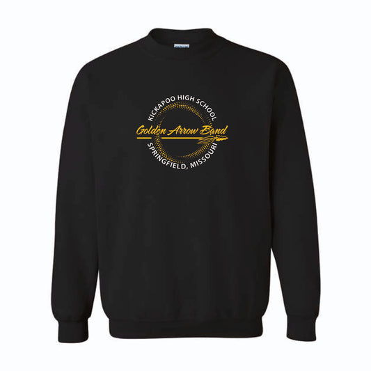 1GAB Round - Gildan Heavy Blend Crewneck Sweatshirt 18000