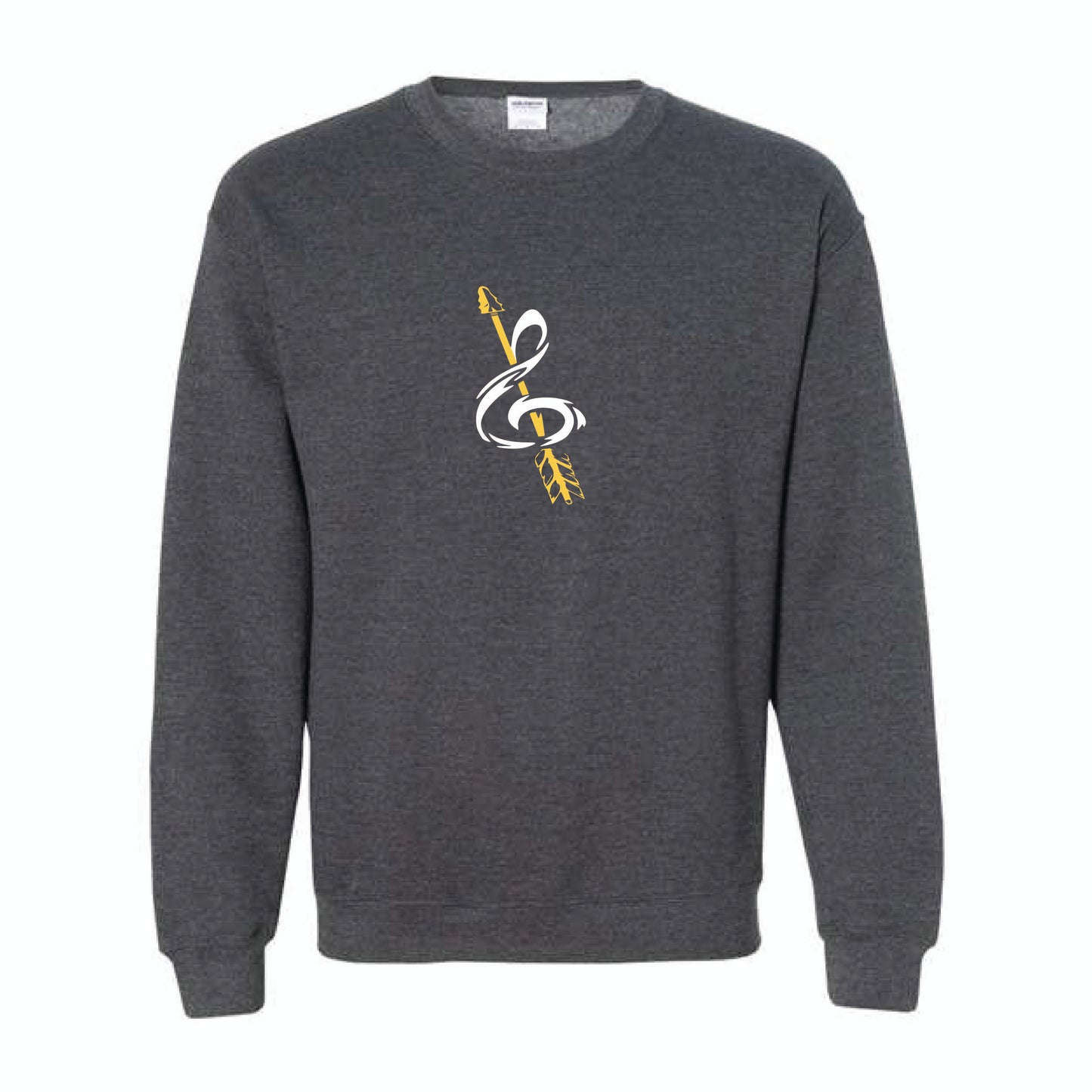 Treble Clef - Gildan Heavy Blend Crewneck Sweatshirt 18000