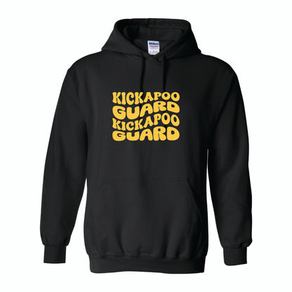 Kickapoo Guard - Gildan Heavy Blend Hooded Sweatshirt 18500