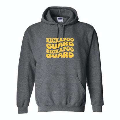 Kickapoo Guard - Gildan Heavy Blend Hooded Sweatshirt 18500
