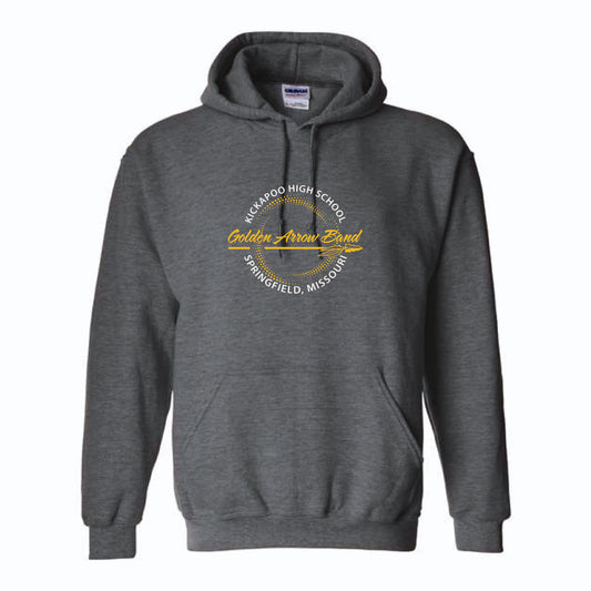 GAB Round - Gildan Heavy Blend Hooded Sweatshirt 18500
