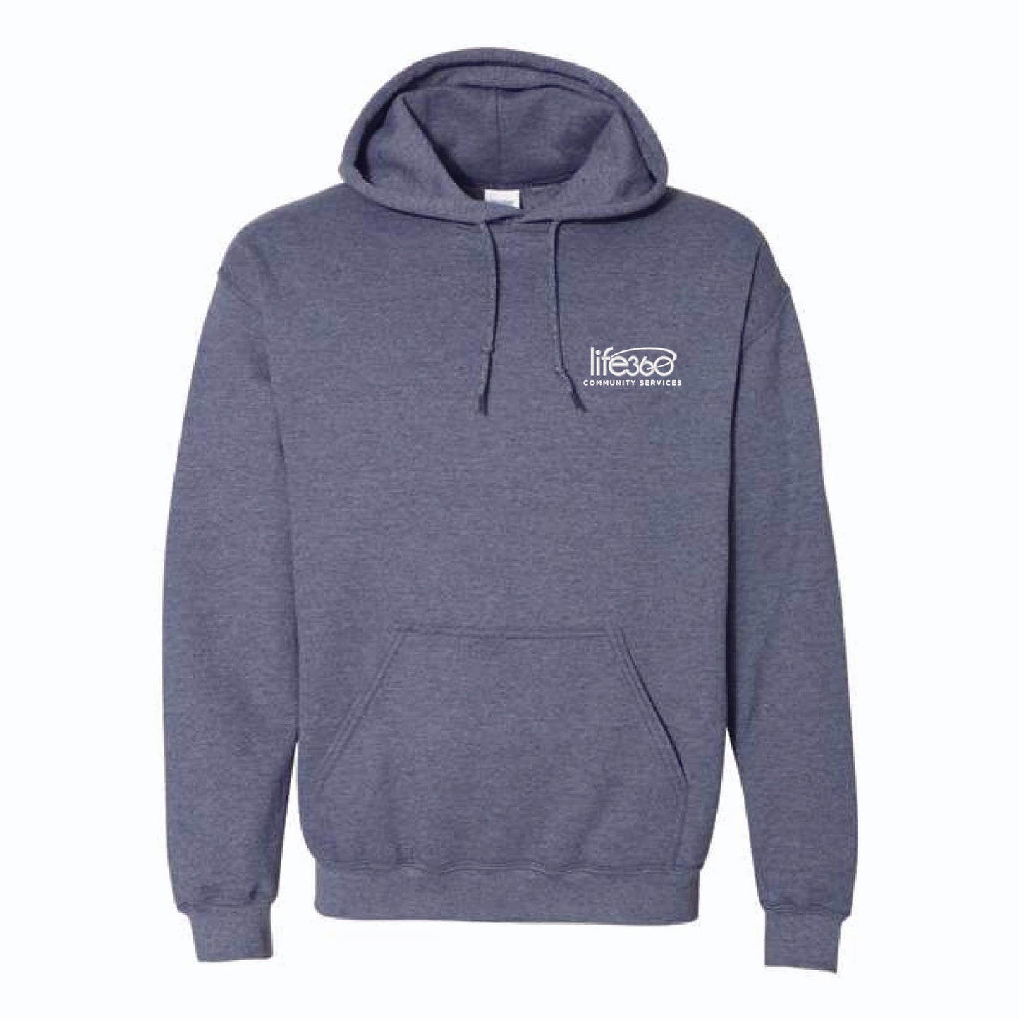 Life360 Gildan 18500 Left Chest (embroidery)