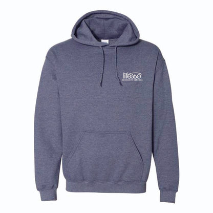 Life360 Gildan 18500 Left Chest (embroidery)