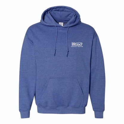 Life360 Gildan 18500 Left Chest (embroidery)