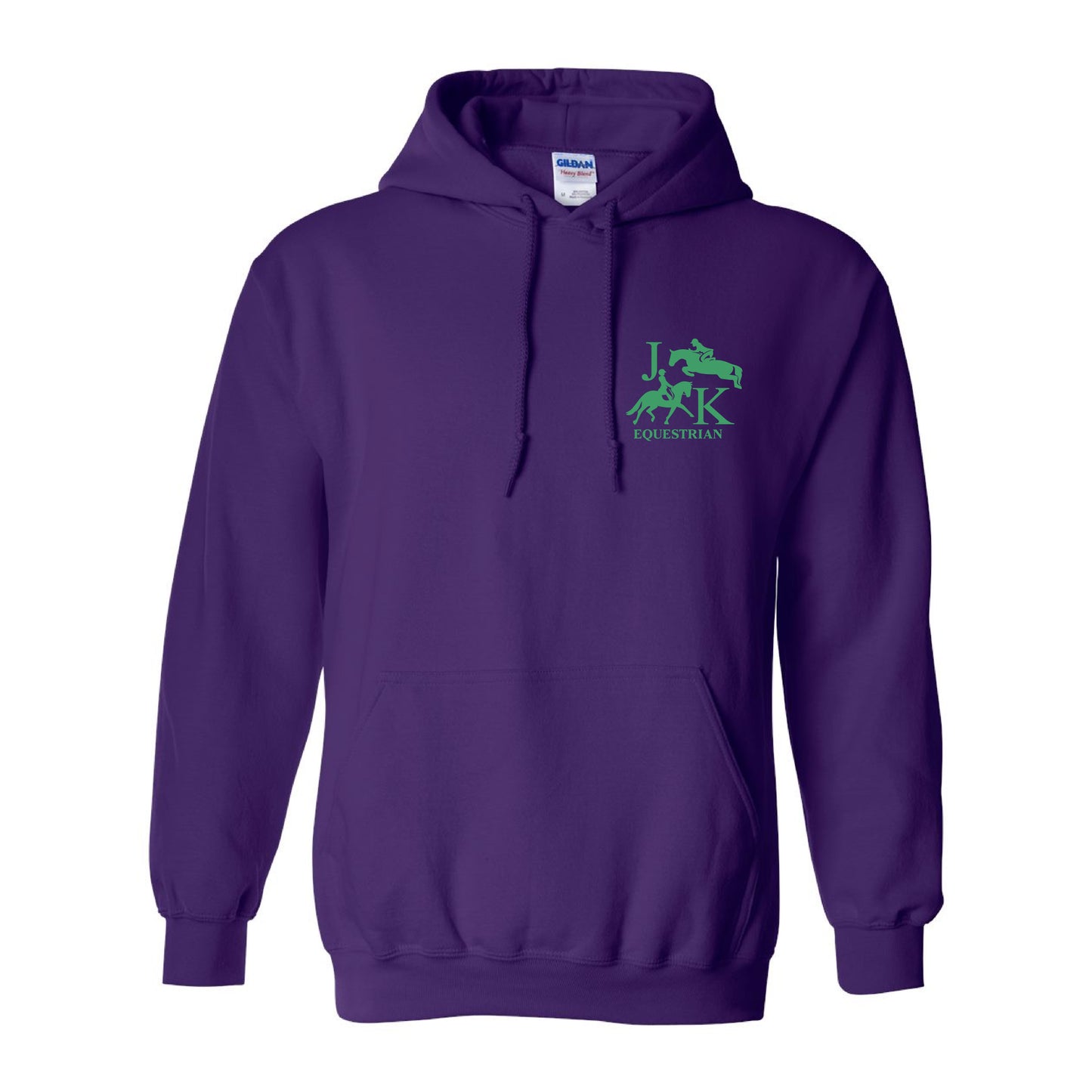 JK Equestiran Gildan Unisex Heavy Blend™ Hooded Sweatshirt - 18500