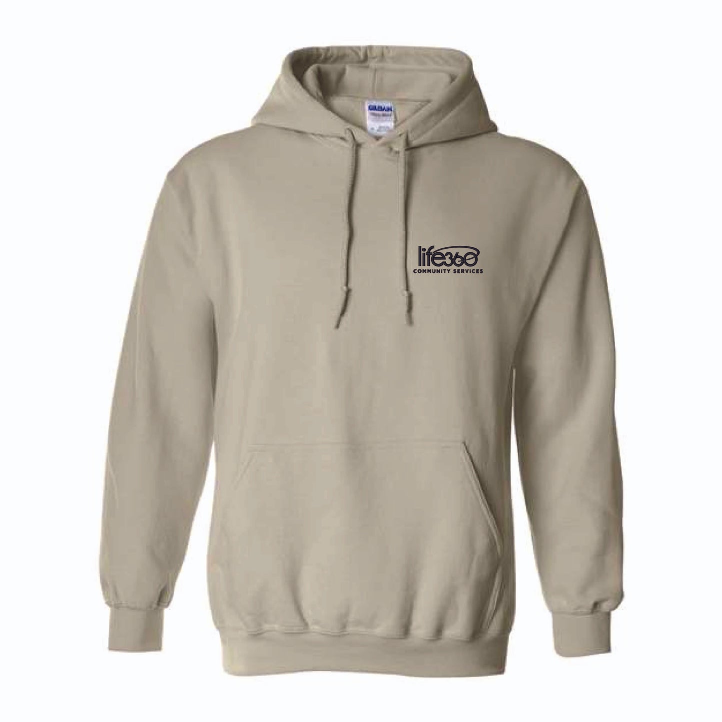 Life360 Gildan 18500 Left Chest (embroidery)