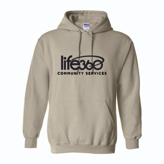 Life360 Gildan 18500 (embroidered)