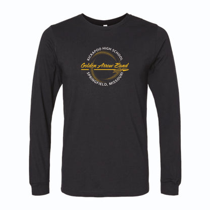 1GAB Round - Bella Canvas Unisex Jersey Long Sleeve Tee 3501