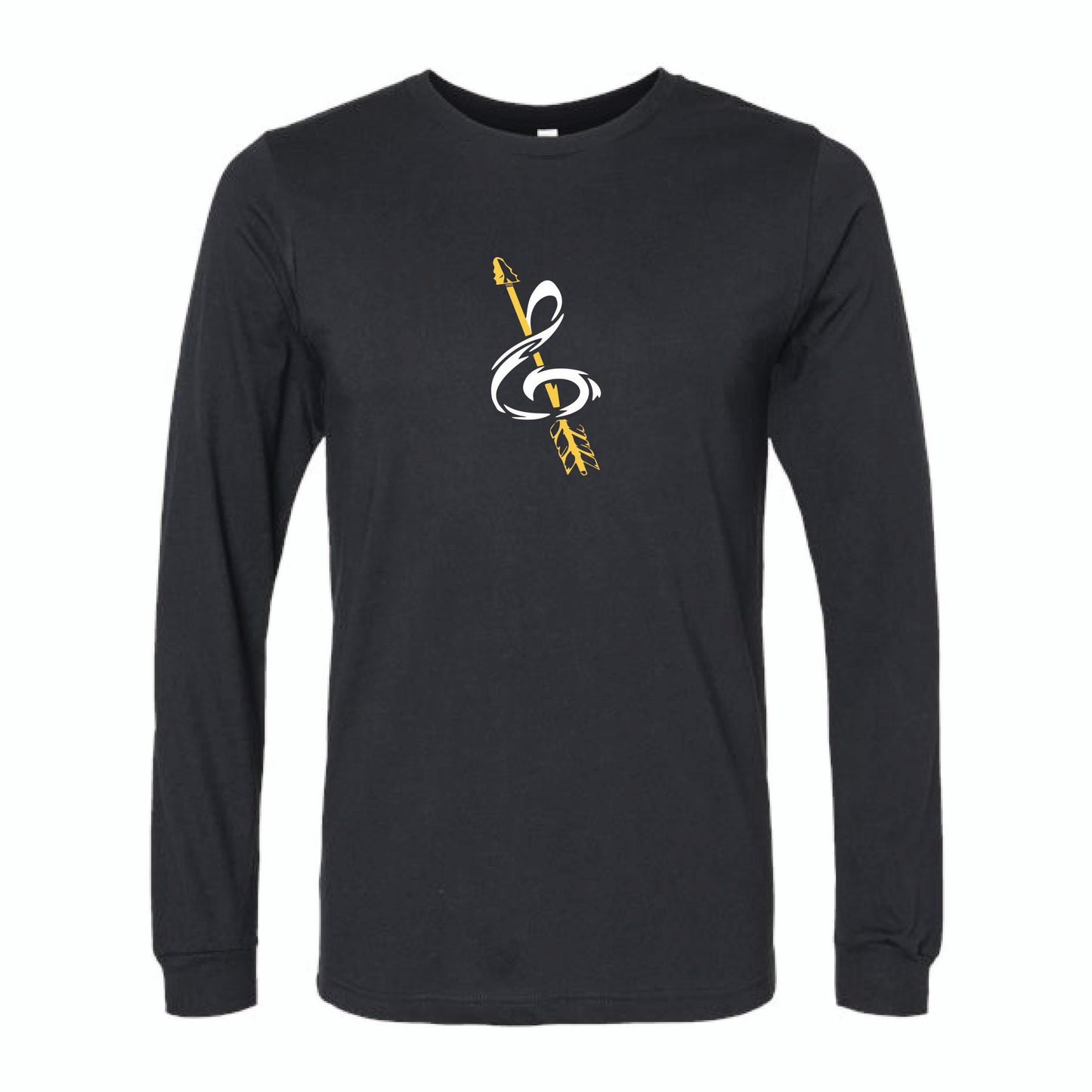 Treble Clef - Bella Canvas Unisex Jersey Long Sleeve Tee 3501