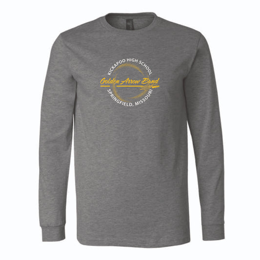 1GAB Round - Bella Canvas Unisex Jersey Long Sleeve Tee 3501