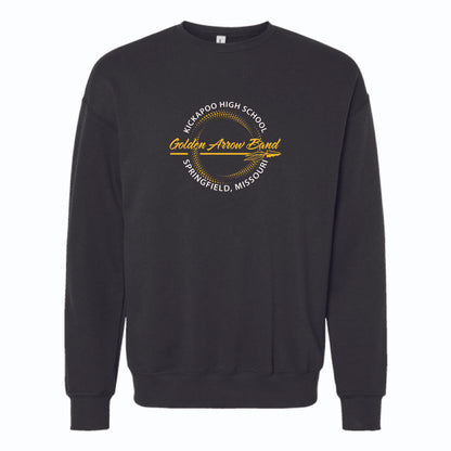 GAB Round - Bella Canvas Unisex Drop Shoulder Crewneck Sweatshirt 3945