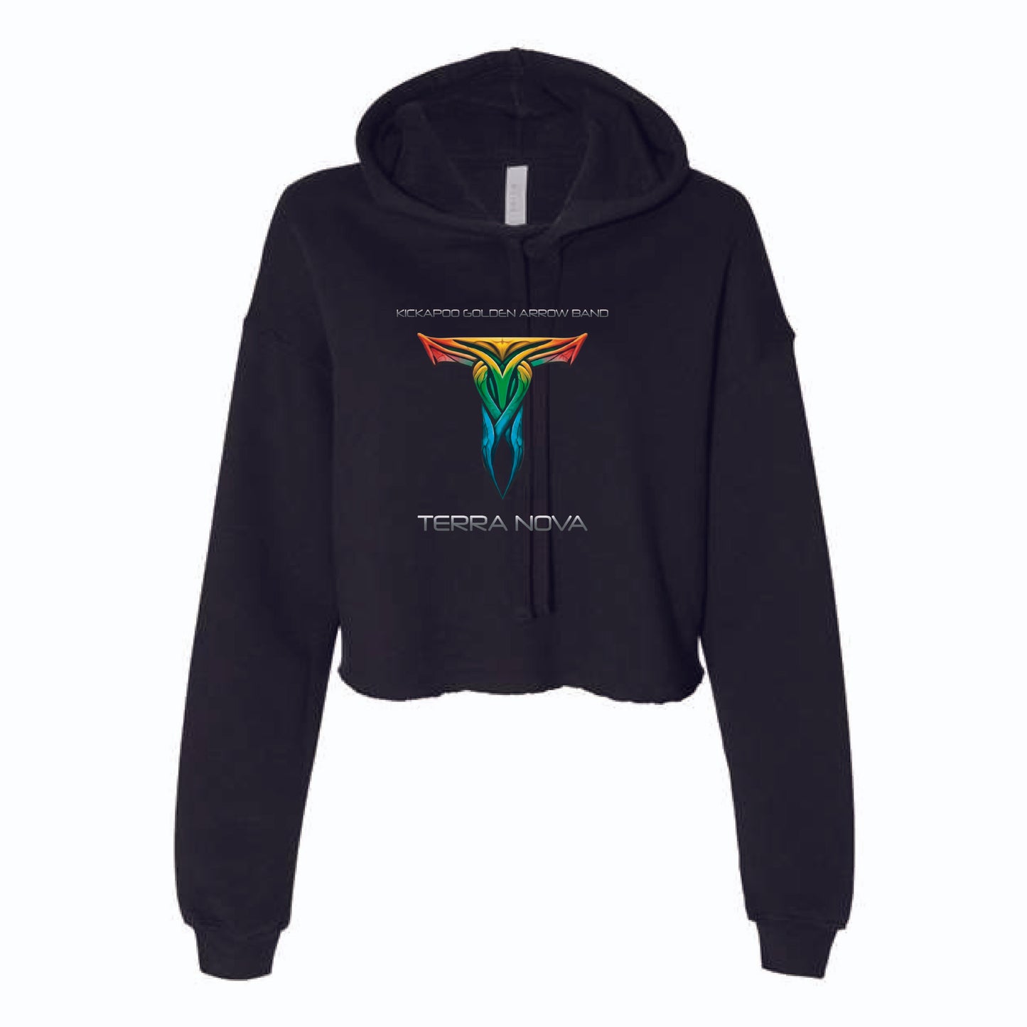 Terra Nova - Bella Canvas Women's Crop Fleece Hoodie Sweatshirt - 7502
