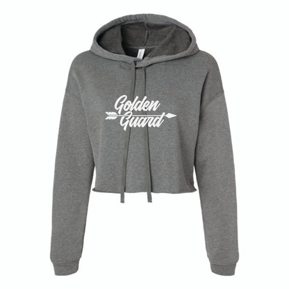 Golden Guard - Bella Canvas Women's Crop Fleece Hoodie Sweatshirt - 7502
