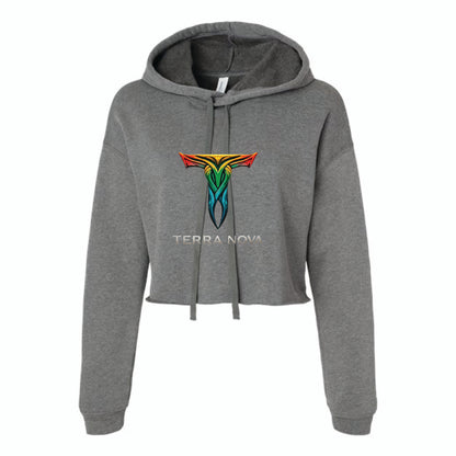 Terra Nova - Bella Canvas Women's Crop Fleece Hoodie Sweatshirt - 7502