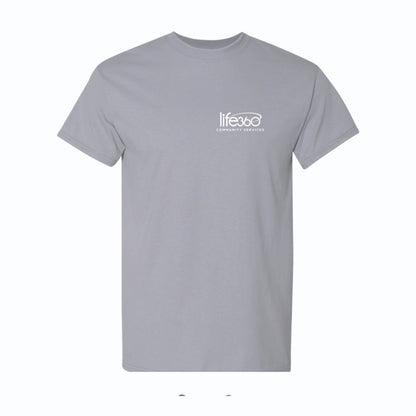 Life360 Left Chest Gildan 8000