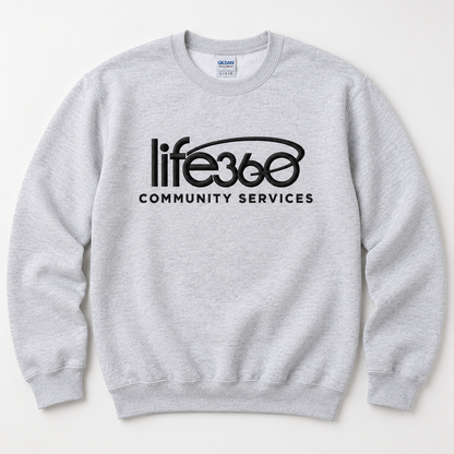 Life360 Gildan 18000 (embroidered) (new)