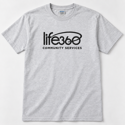 Life360 Full Front Gildan 8000