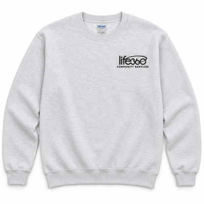 Life360 Gildan 18000 (left chest embroidered) (new)