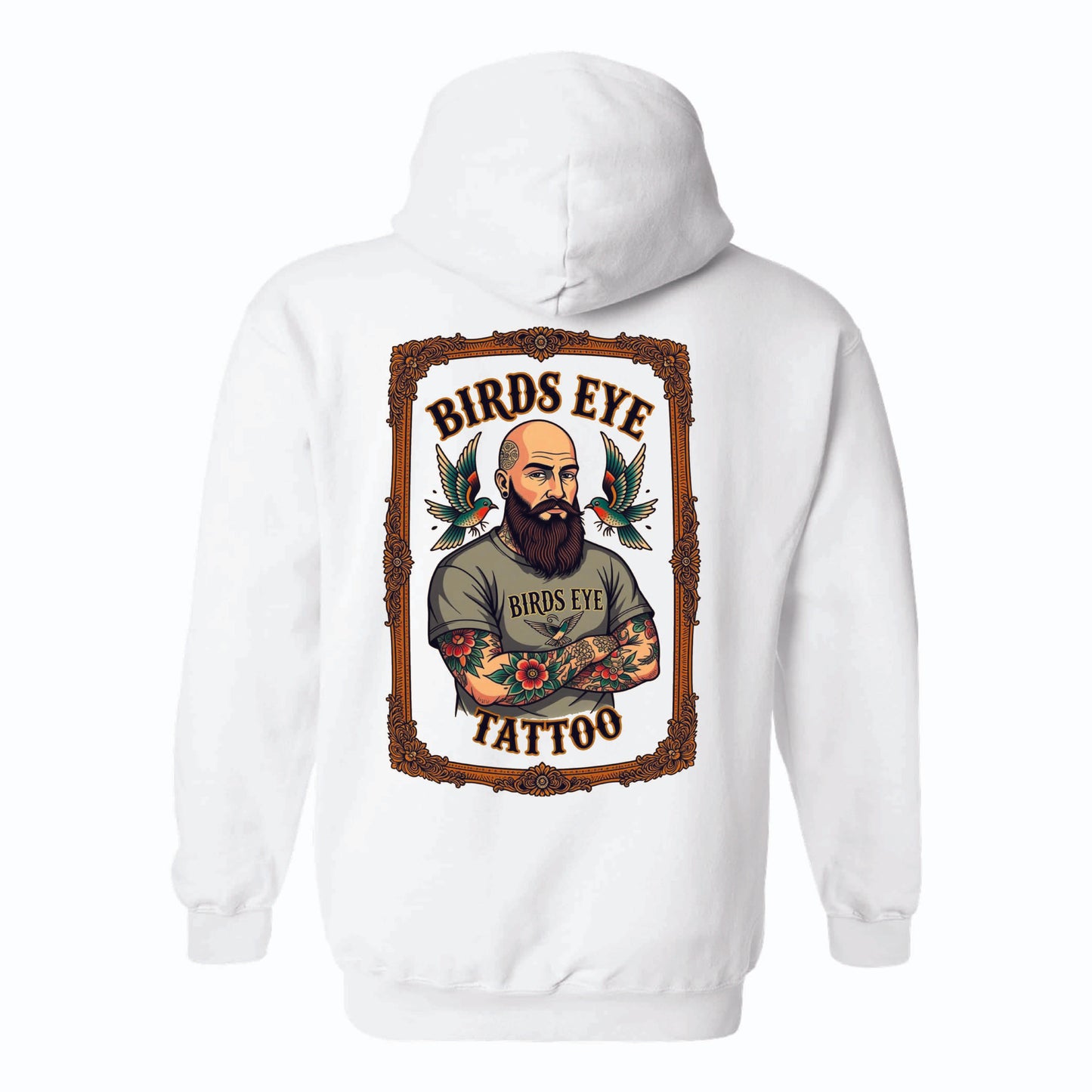 Birds Eye Mike Image Hoodie
