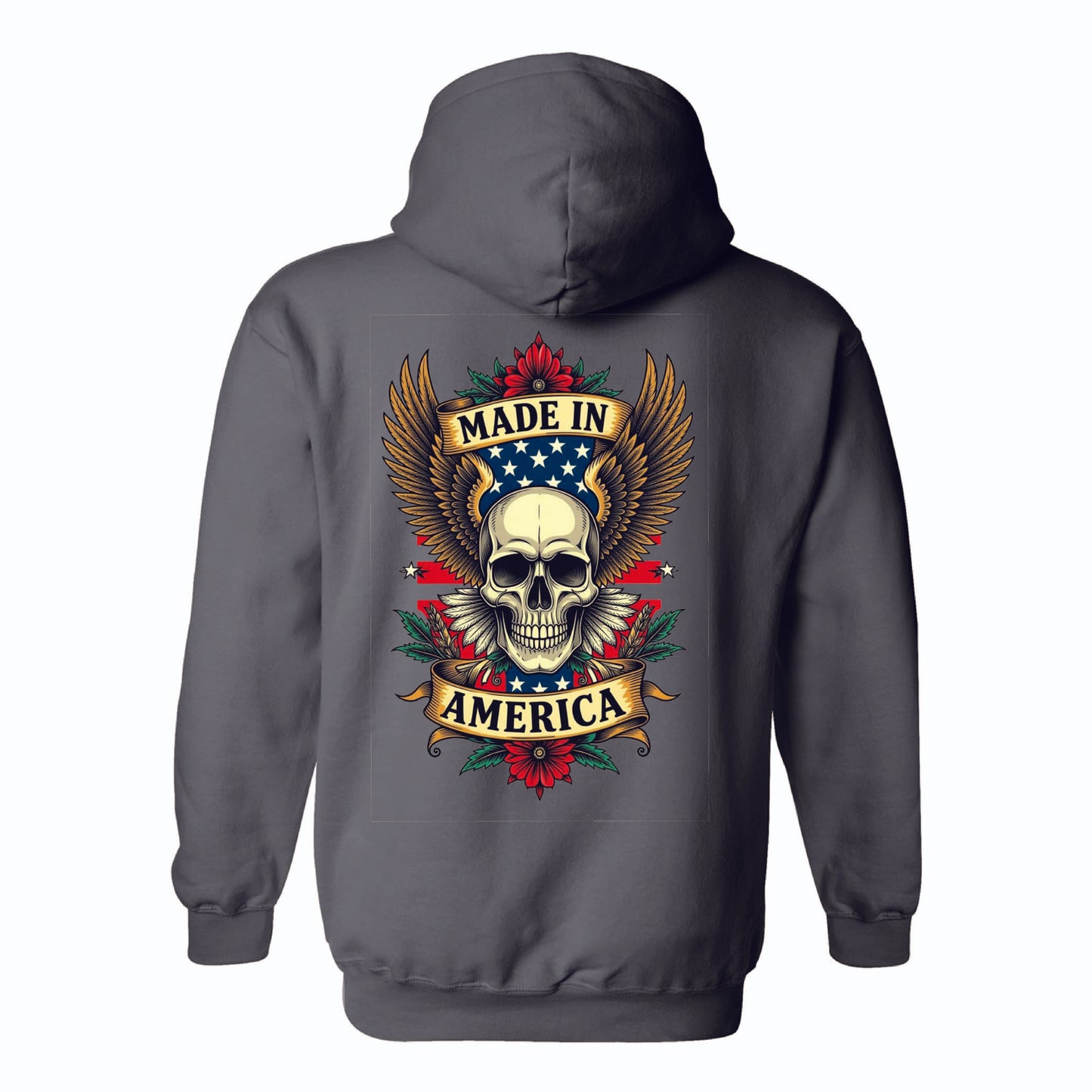 Birds Eye Skull Hoodie
