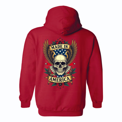 Birds Eye Skull Hoodie