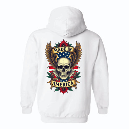 Birds Eye Skull Hoodie