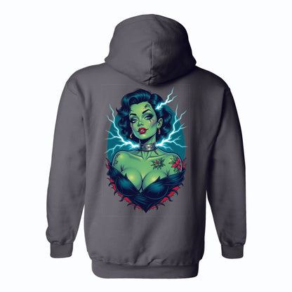 Birds Eye Women Blue Hoodie