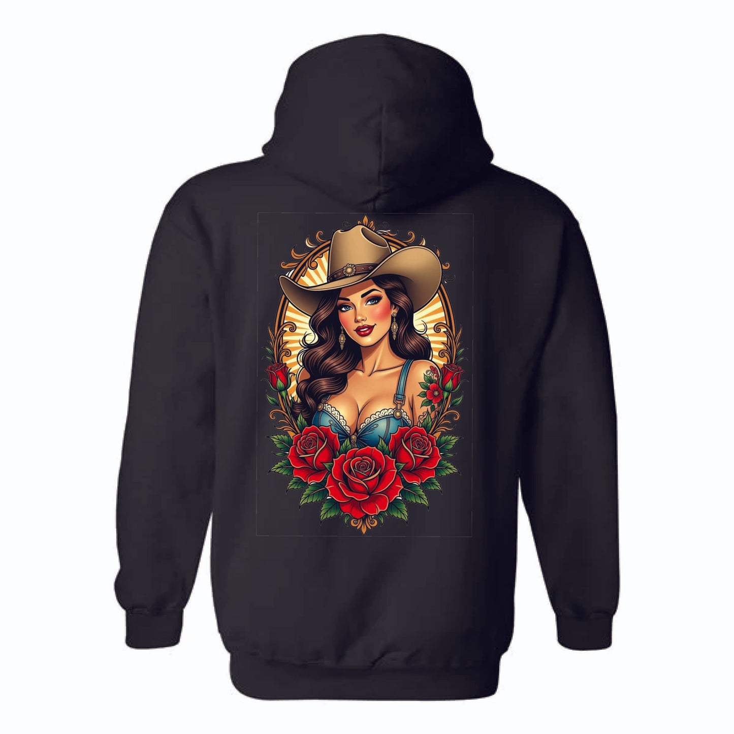 Birds Eye Women Cowboy Hoodie