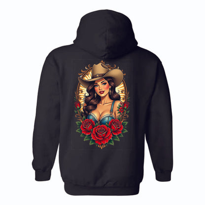 Birds Eye Women Cowboy Hoodie