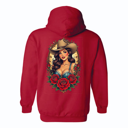 Birds Eye Women Cowboy Hoodie