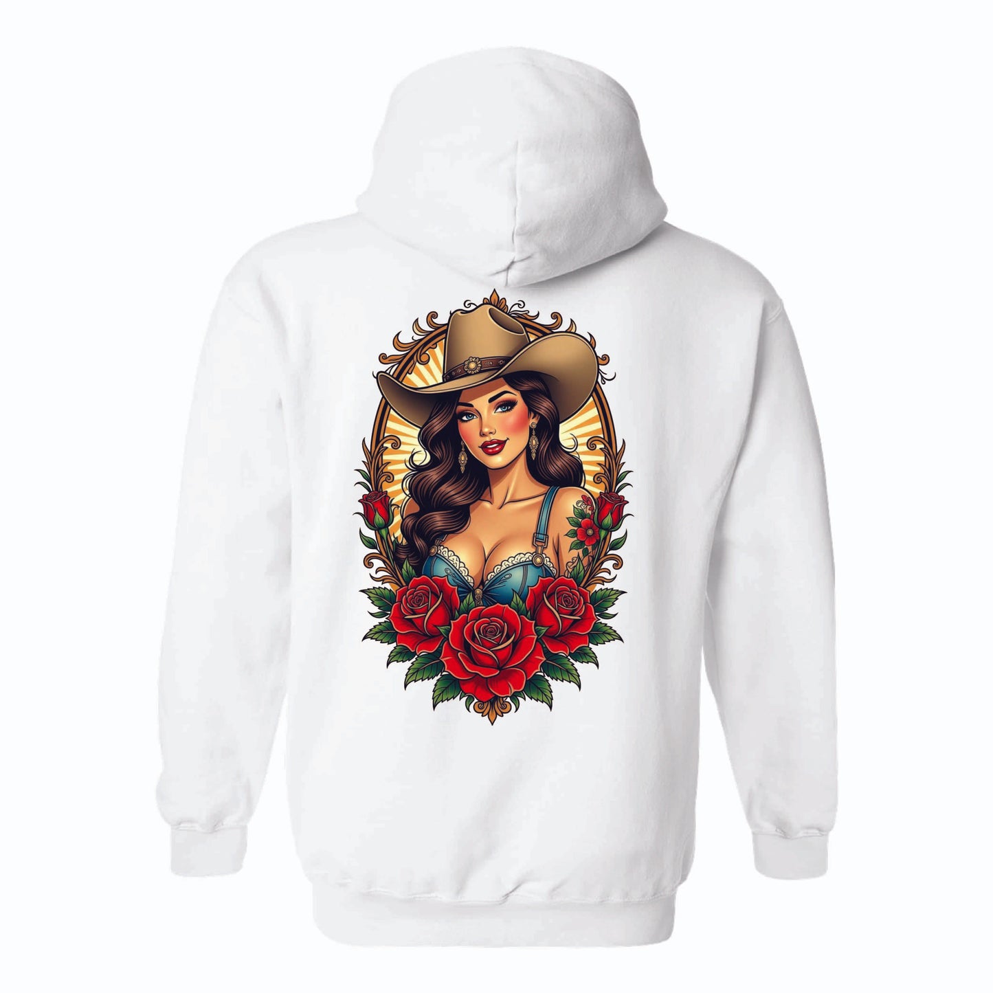 Birds Eye Women Cowboy Hoodie